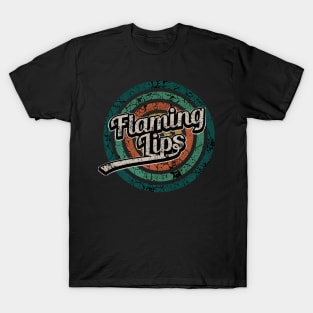 Flaming Lips // Retro Circle Crack Vintage T-Shirt